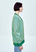 Load image into Gallery viewer, Sportif Cardigan Unisex GREEN
