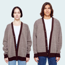 Load image into Gallery viewer, Sportif Cardigan Unisex BROWN
