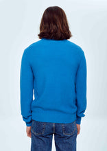 Load image into Gallery viewer, The UNISEX Deuce Cardigan AZURE
